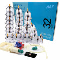 Ensemble de tasses hijama à ventouses de vente chaude avec 6 tasses/12 tasses/18 tasses/24 tasses/32 tasses pour les institutions médicales